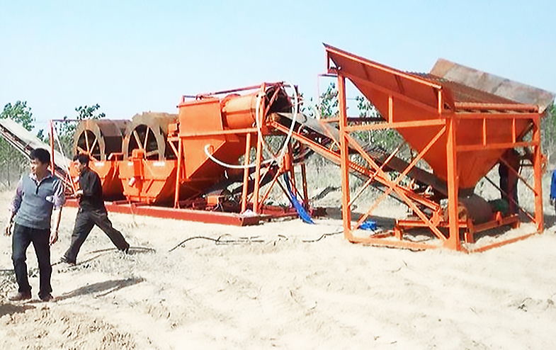 篩沙洗沙設備生產線